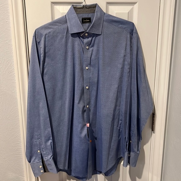 Neiman Marcus Mens Long Sleeves Shirt #350 - Picture 4 of 9